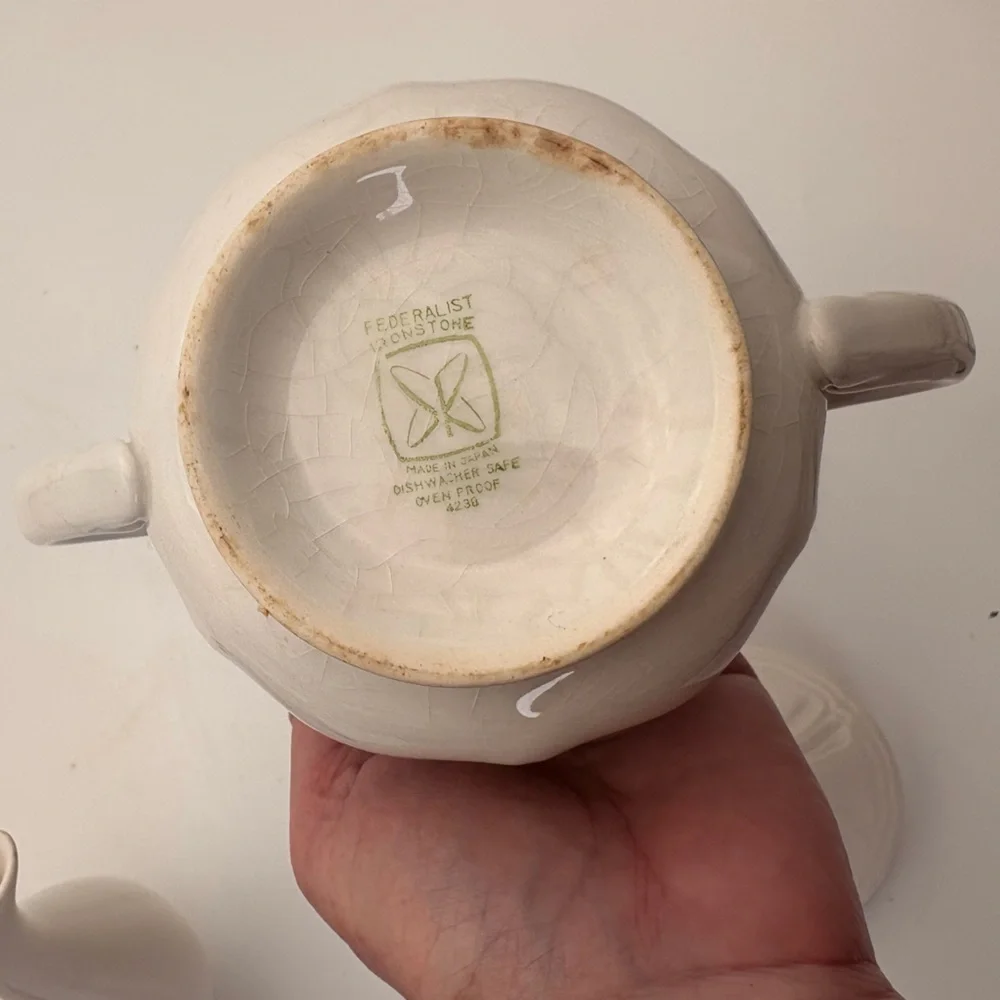 Mayhill Federalist Ironstone charming vintage